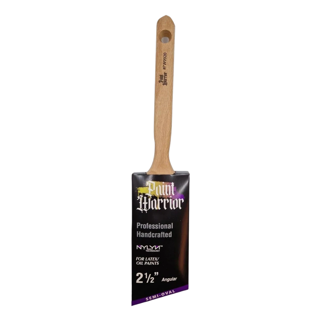 Paint Warrior 2.5" Angled Paint Brush (PW99202.5)